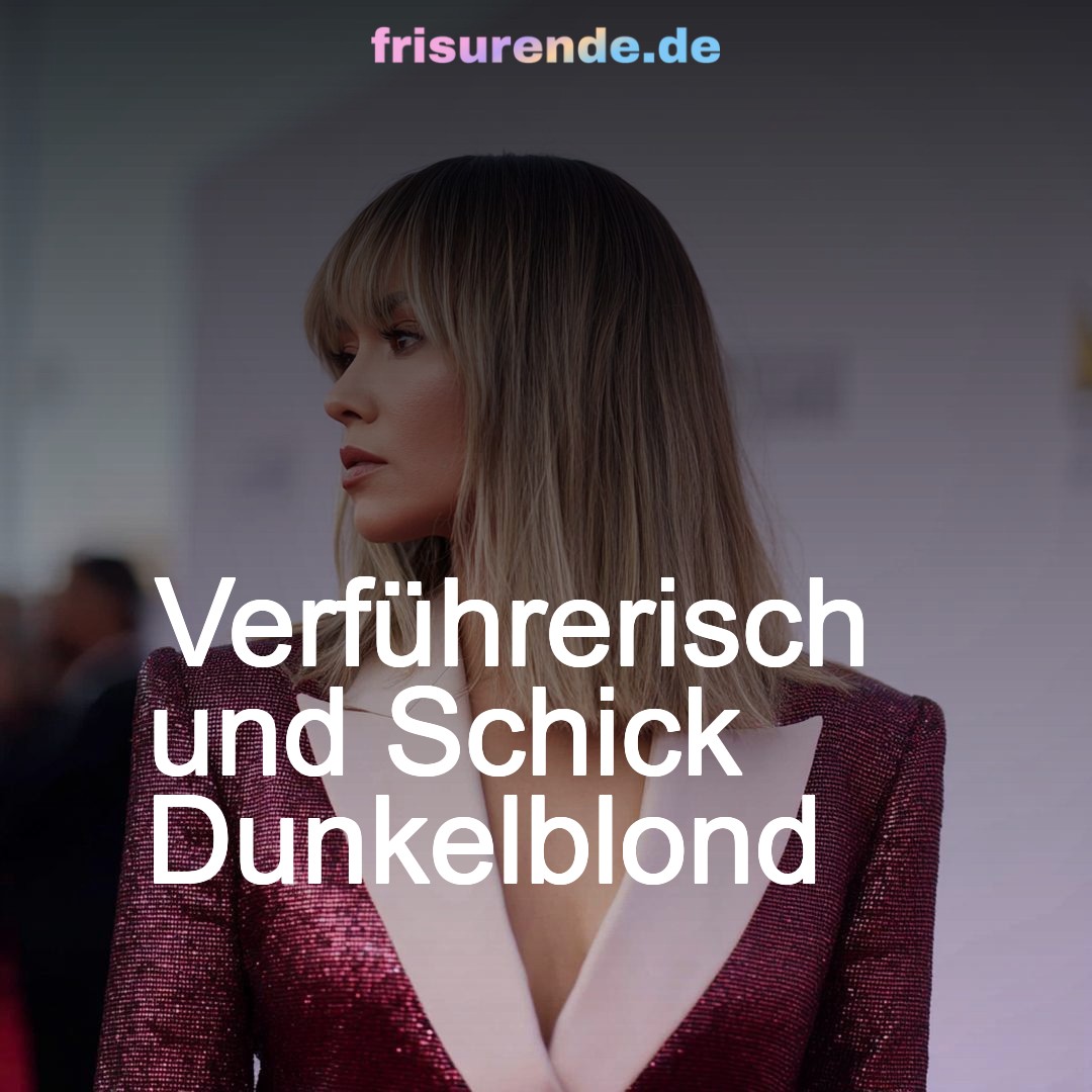 Verführerisch und Schick Dunkelblond