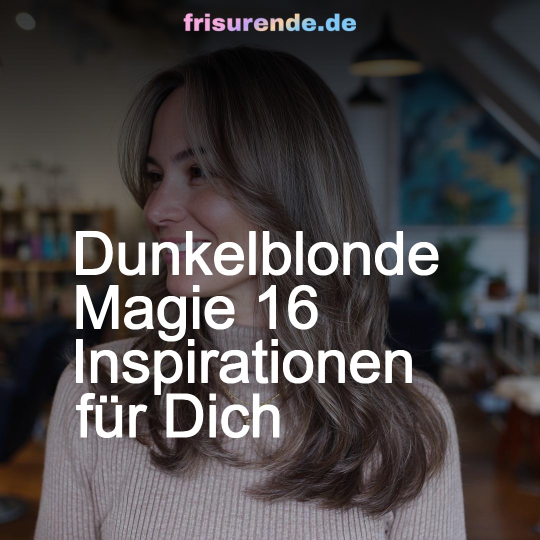 Dunkelblonde Magie 16 Inspirationen für Dich